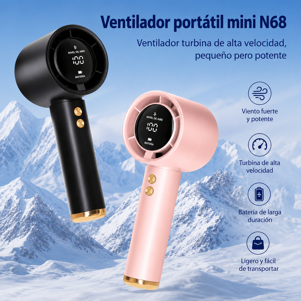 Mini Ventilador de Mano USB