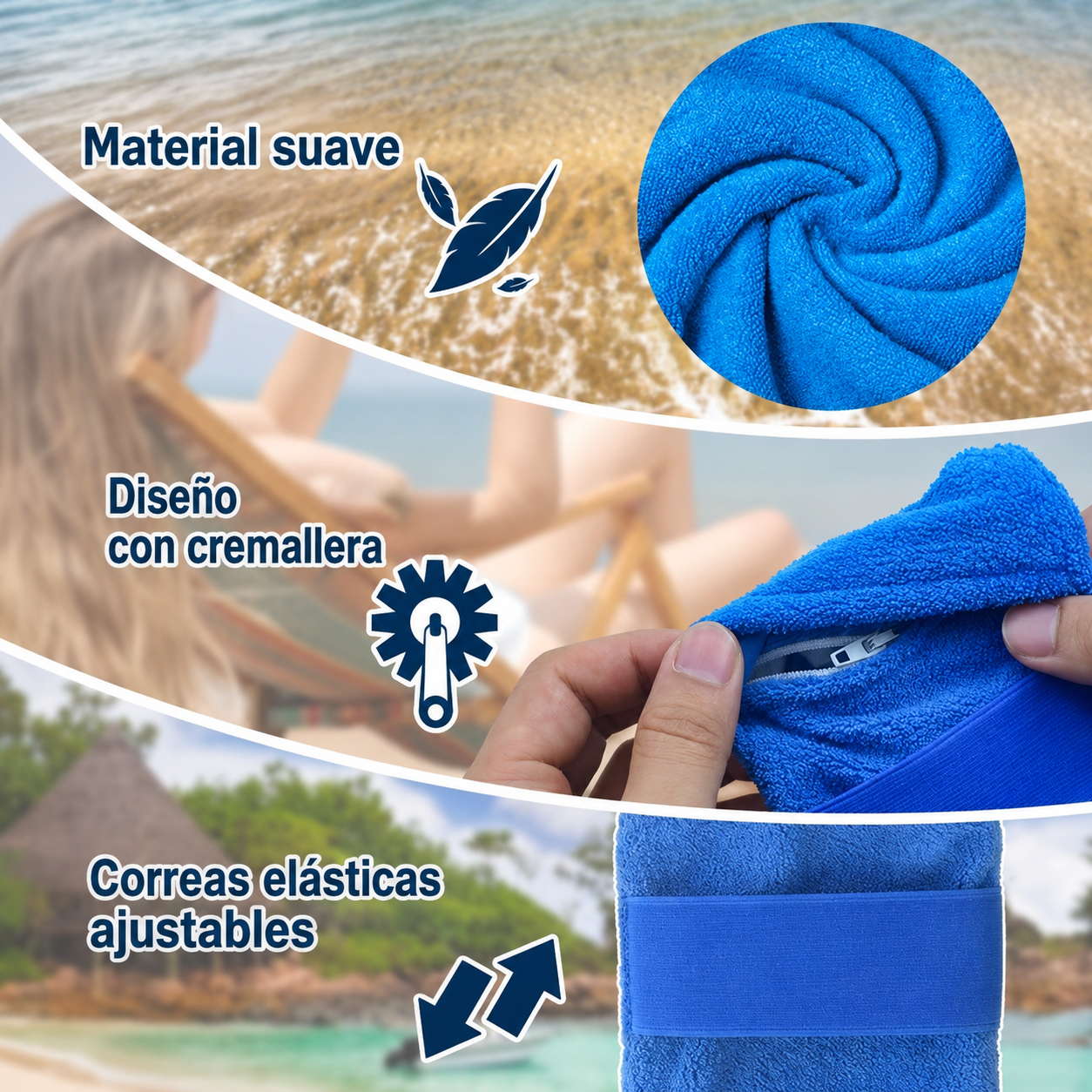 Bolsa de eliminación de arena