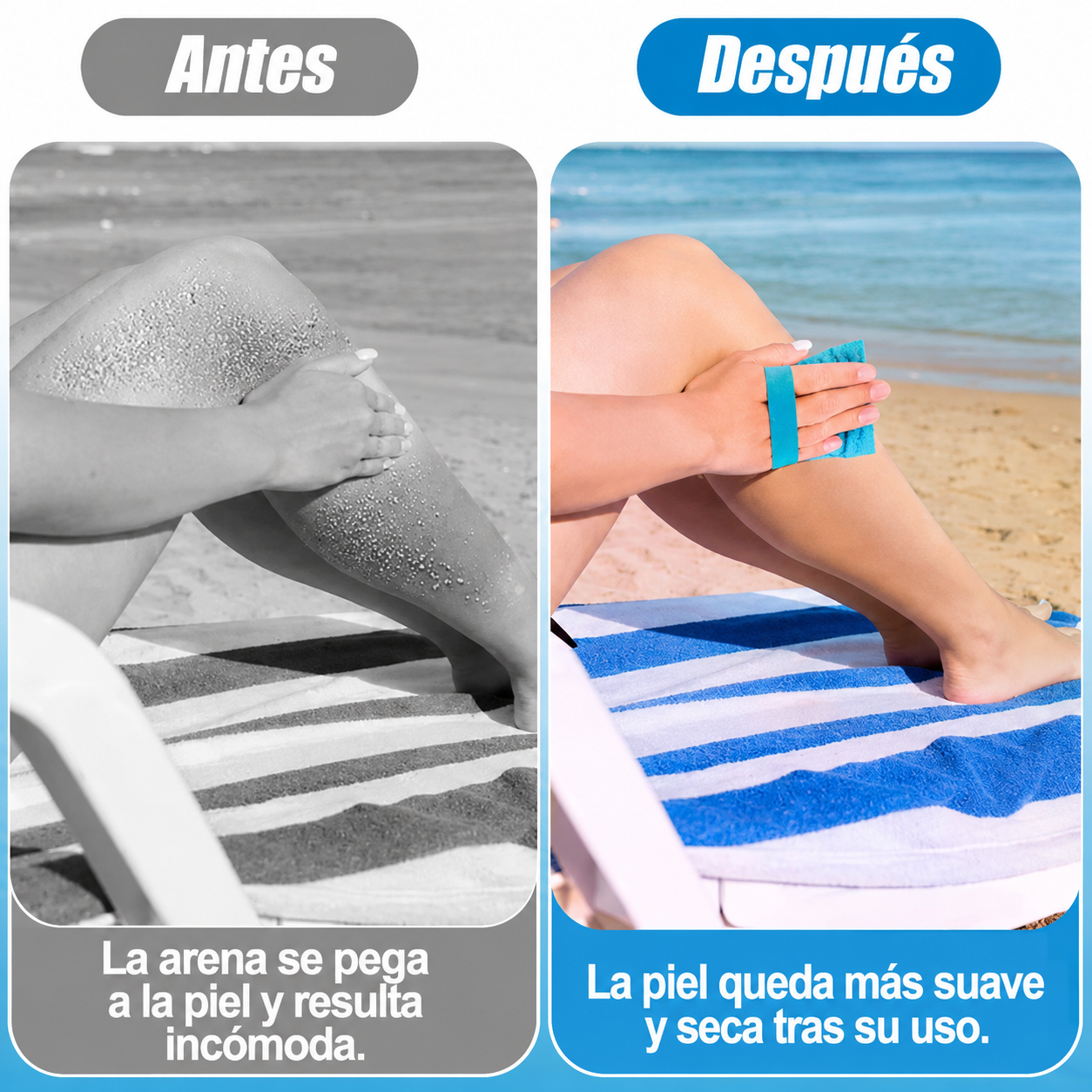 Bolsa de eliminación de arena